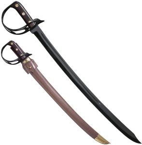 Never Unarmed 1917 Standard Cutlass Left Fixed Blade 25" 1055HC