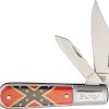 NV280.jpg Novelty Cutlery Confederate Flag Barlow Synthetic