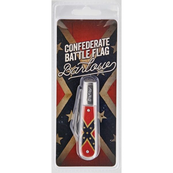 NV280_add_01.jpg Novelty Cutlery Confederate Flag Barlow Synthetic