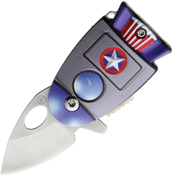 Novelty Cutlery Cosmic America Linerlock A/O