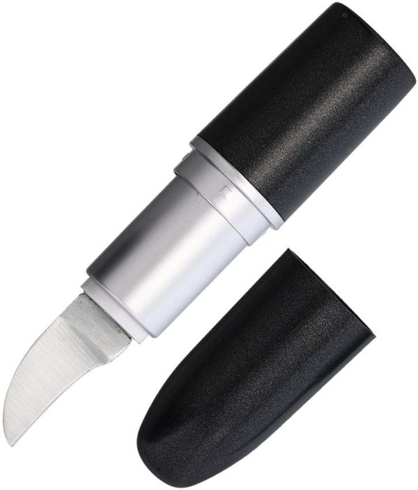 Novelty Cutlery Lipstick Knife Black - Disguised