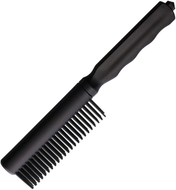 Novelty Cutlery Personal Safety Brush Knife Black