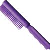 Novelty Cutlery Personal Safety Brush Knife Purple