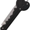 Novelty Cutlery Key Knife Black Stainless