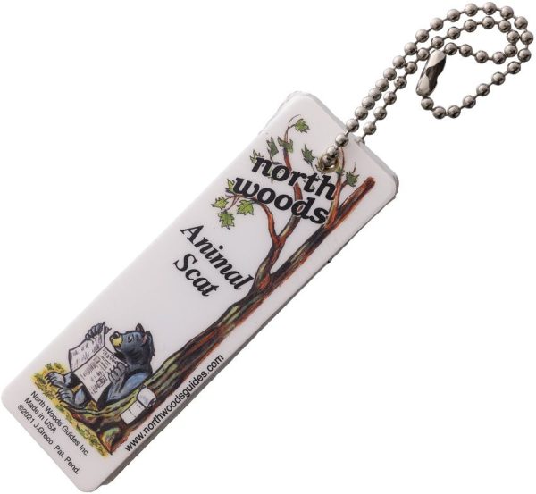 North Woods Field Guides Animal Scat ID Tag