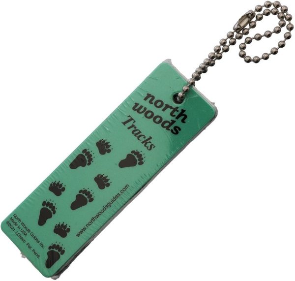 NWG001ATG.jpg North Woods Field Guides Animal Track ID Tag