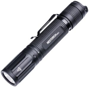NXE52D.jpg Nextorch E52D Tactical Flashlight 3700 Lumens Rechargeable Black