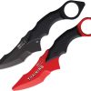 Nextorch NEXKUT Fierce Fixed Blade D2 Steel Black G10 Knife