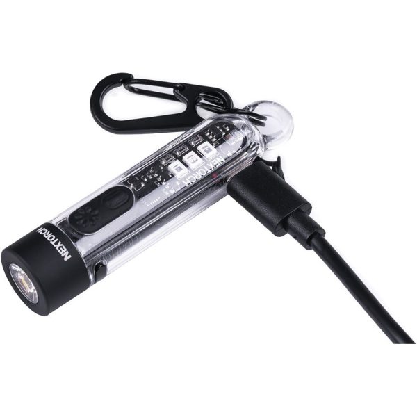 Nextorch K40 Keychain Light - Multi-Color LED 300 Lumens