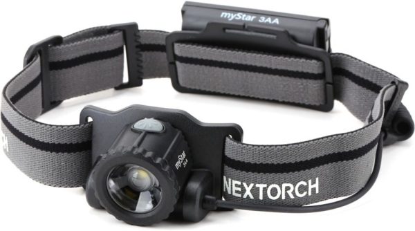 Nextorch myStar R 3AA Headlamp - 600 Lumens OSRAM LED