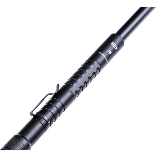 Nextorch NEX 18 Baton Flashlight Tactical Black Expandable