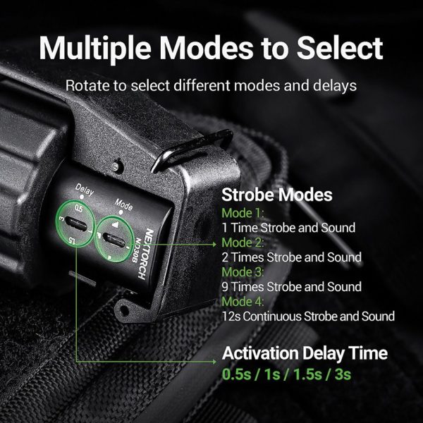 Nextorch ND30B Flash Bang Device 11000 Lumen Tactical Light