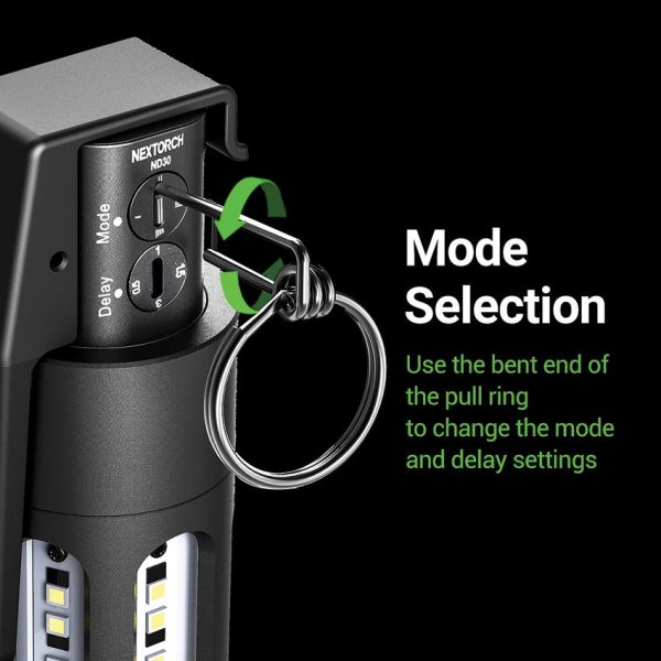 Nextorch ND30 Tactical Flash Bang 11000 Lumens Rechargeable