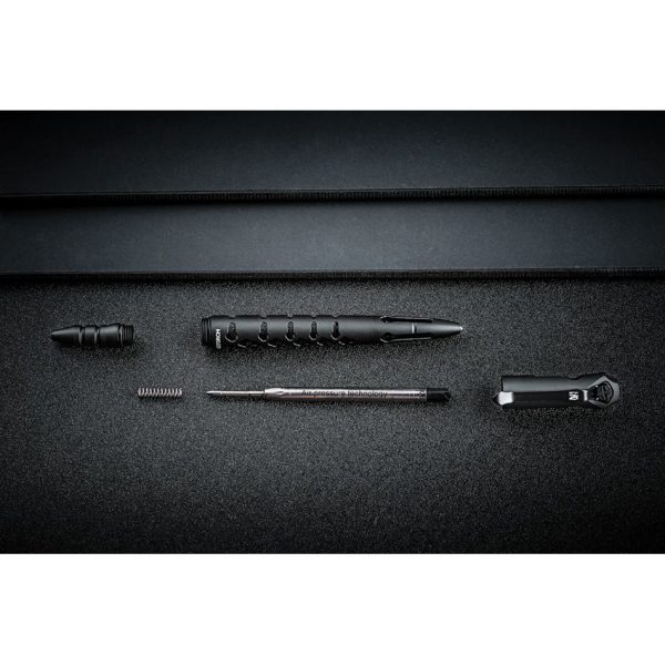 Nextorch Dino Bone Tactical Pen Black Glass Breaker CNC