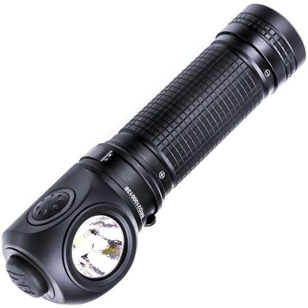 Nextorch P10 Right Angle Flashlight 1400 Lumens Black EDC
