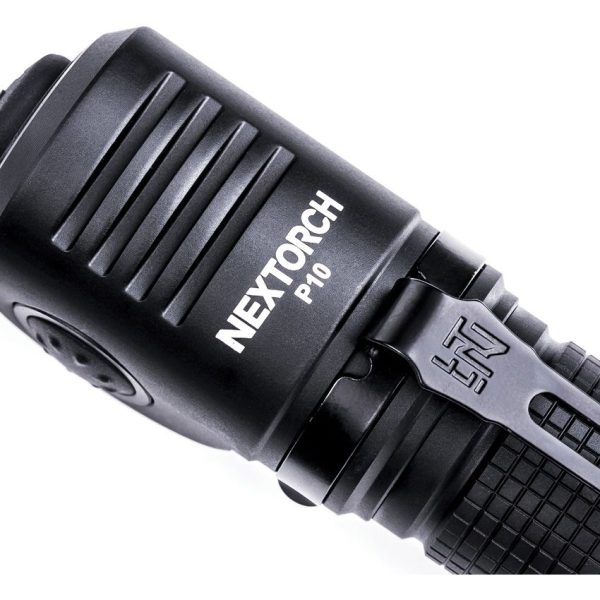 Nextorch P10 Right Angle Flashlight 1400 Lumens Black EDC