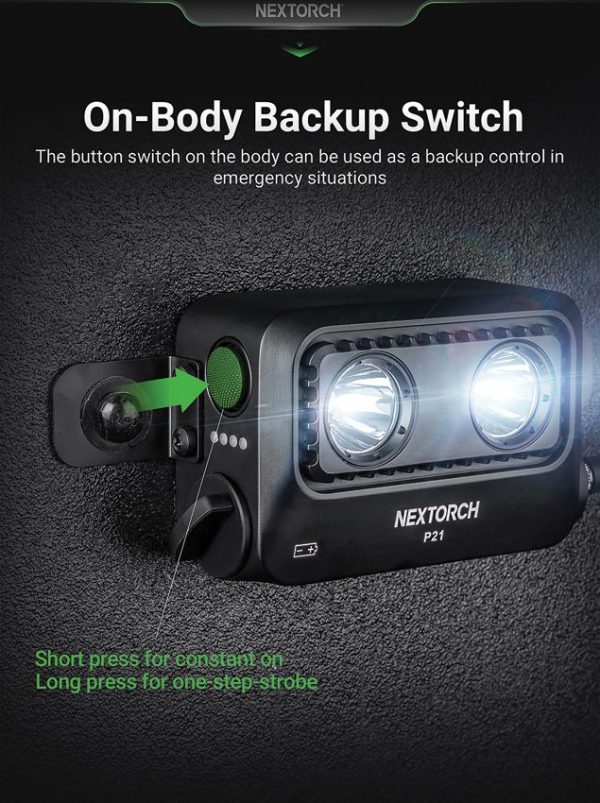 NXP21_add_04.jpg Nextorch P21 Shield Light 3000 Lumens Tactical Flashlight Black