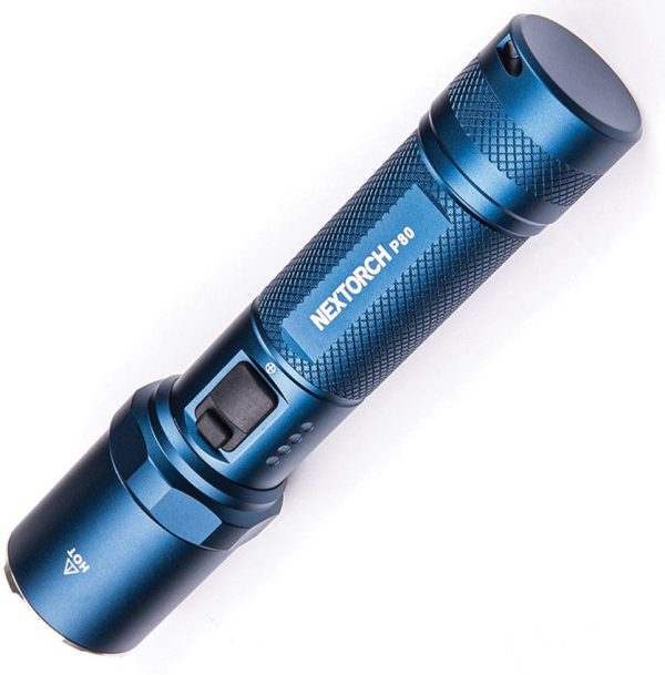 Nextorch P80 Tactical Flashlight - 2100 Lumens Blue