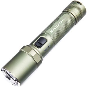 NXP80OD.jpg Nextorch P80 Tactical Flashlight - 2100 Lumens OD Green