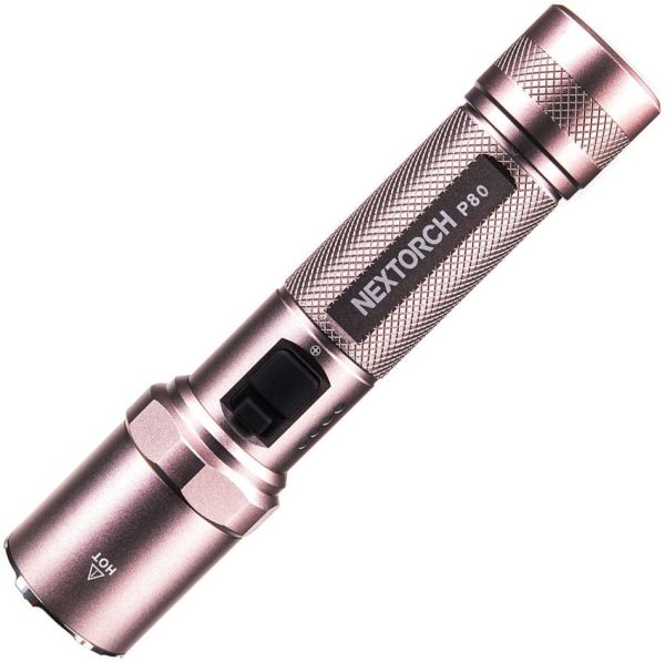 Nextorch P80 Tactical Flashlight - 2100 Lumens Pink