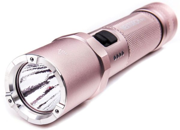 Nextorch P80 Tactical Flashlight - 2100 Lumens Pink