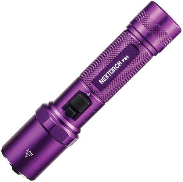 Nextorch P80 Tactical Flashlight - 2100 Lumens Purple