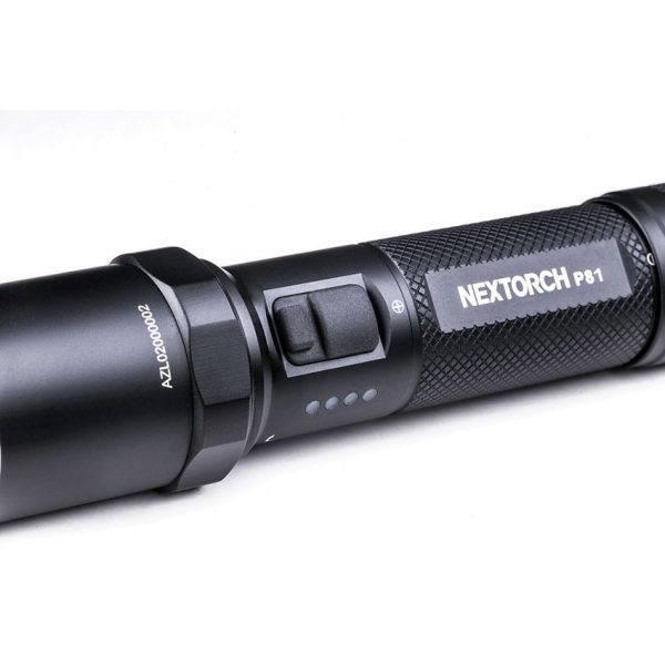 Nextorch P81 Tactical Flashlight 2600 Lumens Rechargeable Black