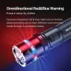 Nextorch P84 Tactical Flashlight 3000 Lumen Rechargeable Black