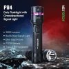 Nextorch P84 Tactical Flashlight 3000 Lumen Rechargeable Black