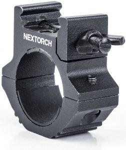 Nextorch Universal Flashlight Mount - Adjustable Weaver Rail