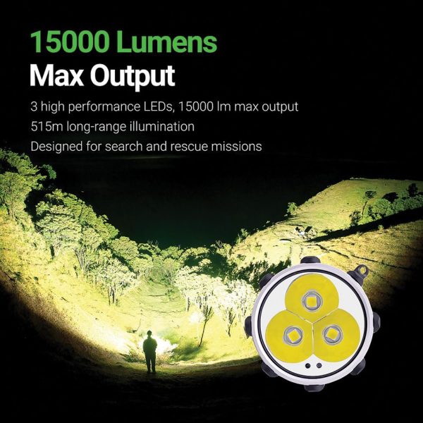 Nextorch Saint Torch 30C Rechargeable LED Flashlight