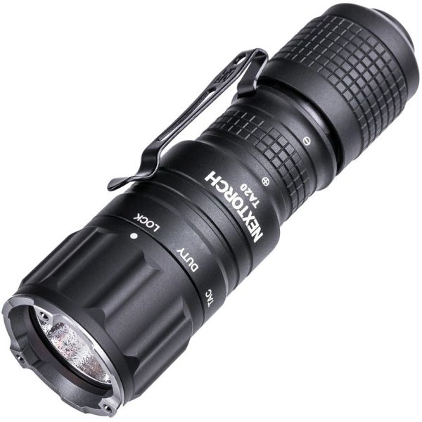 NXTA20_add_01.jpg Nextorch TA20 Tactical EDC Flashlight 1000 Lumens Black