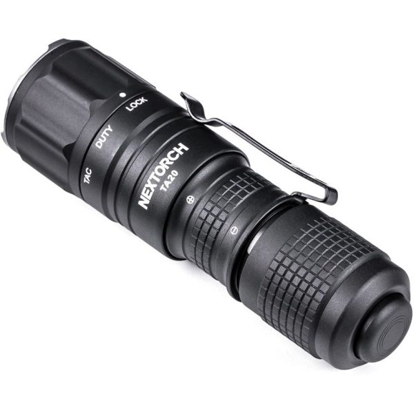 NXTA20_add_03.jpg Nextorch TA20 Tactical EDC Flashlight 1000 Lumens Black