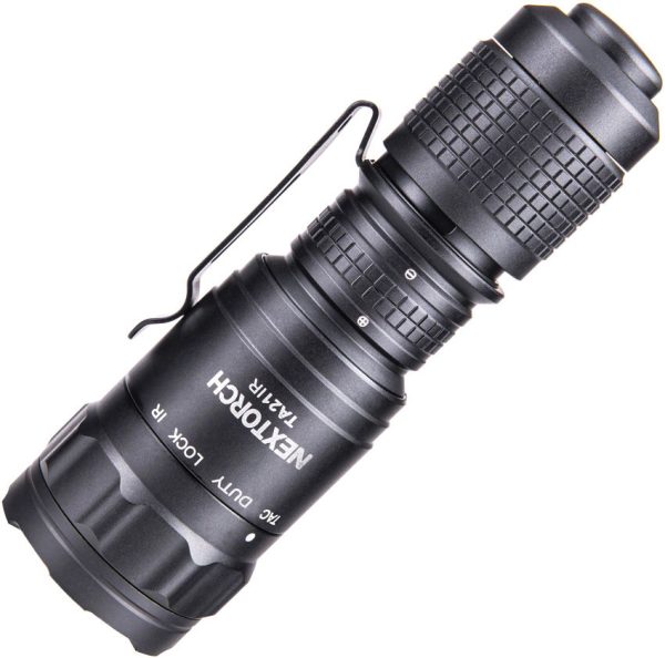 NXTA21IR.jpg Nextorch TA21IR Tactical Flashlight IR White LED Infrared Black