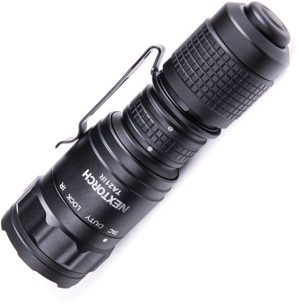 NXTA21IR_add_01.jpg Nextorch TA21IR Tactical Flashlight IR White LED Infrared Black