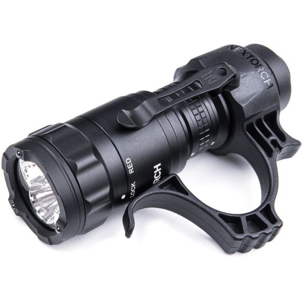 NXTA21S_add_01.jpg Nextorch TA21 Tactical Flashlight Black Strobe 1300 Lumens