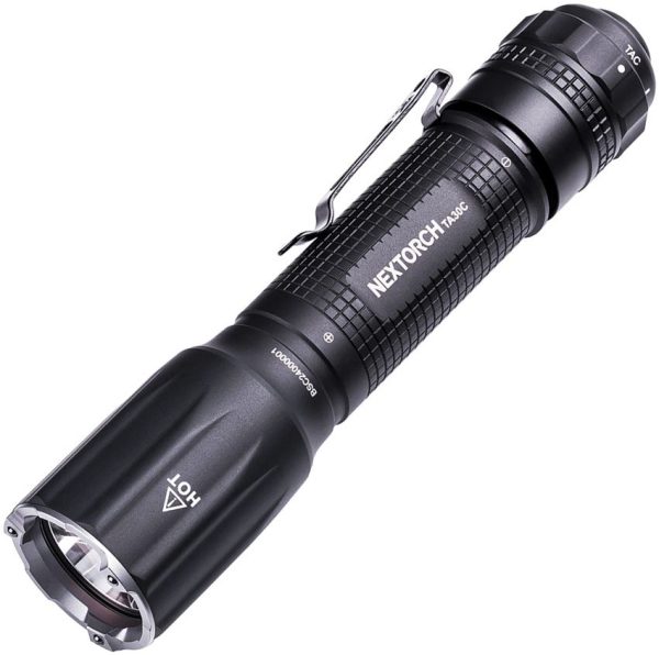 Nextorch TA30C Tactical Flashlight 1600 Lumens Black EDC