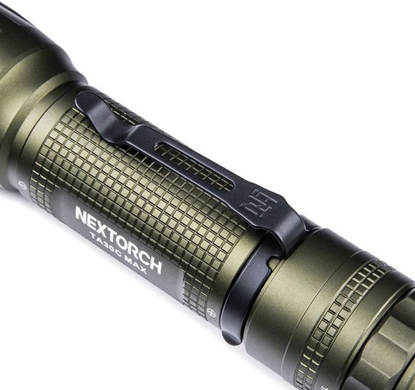 Nextorch TA30C Max Tactical Flashlight 3000 Lumens Carbon Green