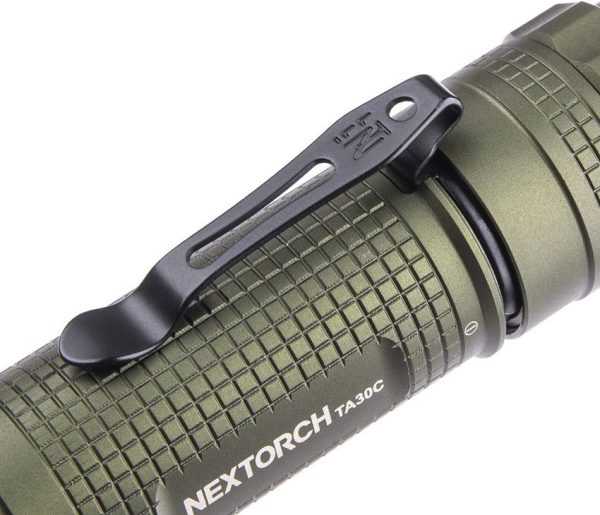 Nextorch TA30C Tactical Flashlight 1600 Lumens Carbon Green