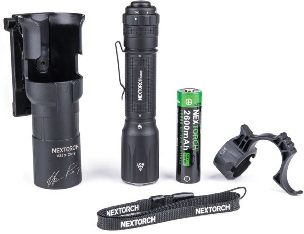Nextorch TA30C Tactical Flashlight 1600 Lumens Black EDC
