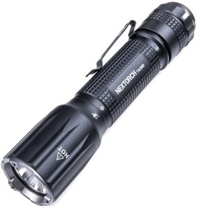 Nextorch TA30D Tactical Flashlight 2200 Lumens Black