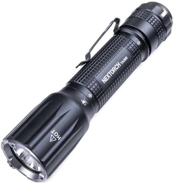 Nextorch TA30D Tactical Flashlight 2200 Lumens Black