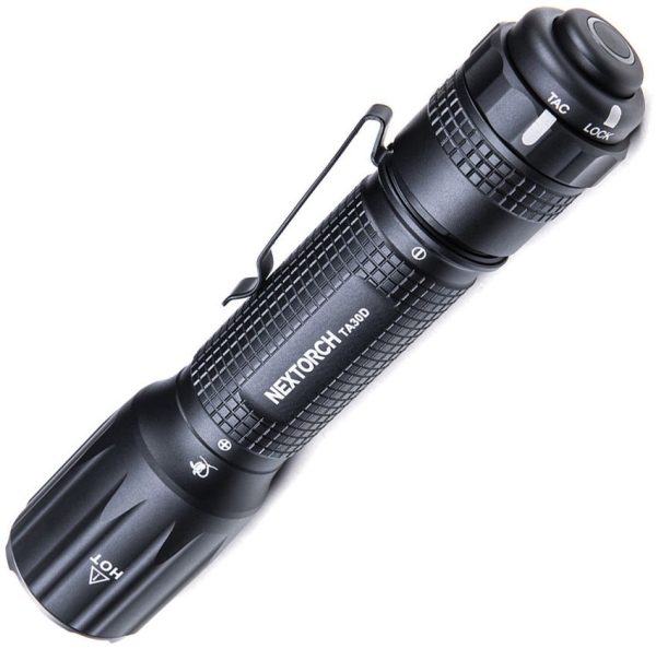 Nextorch TA30D Tactical Flashlight 2200 Lumens Black