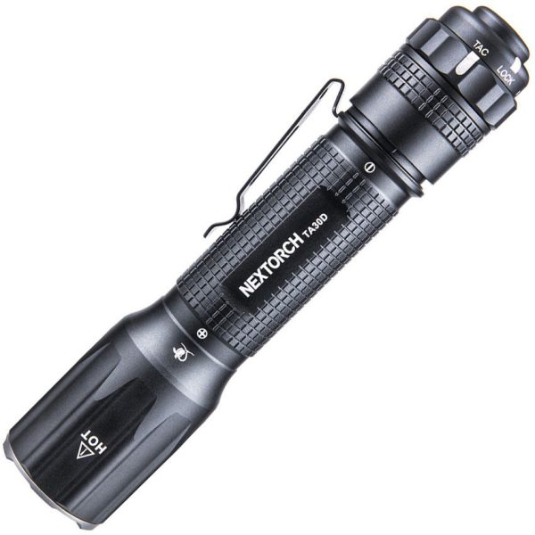 Nextorch TA30D Tactical Flashlight 2200 Lumens Black