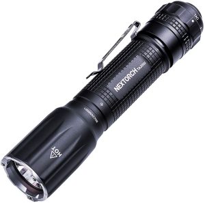Nextorch TA30W Tactical Flashlight 1500 Lumens Black EDC
