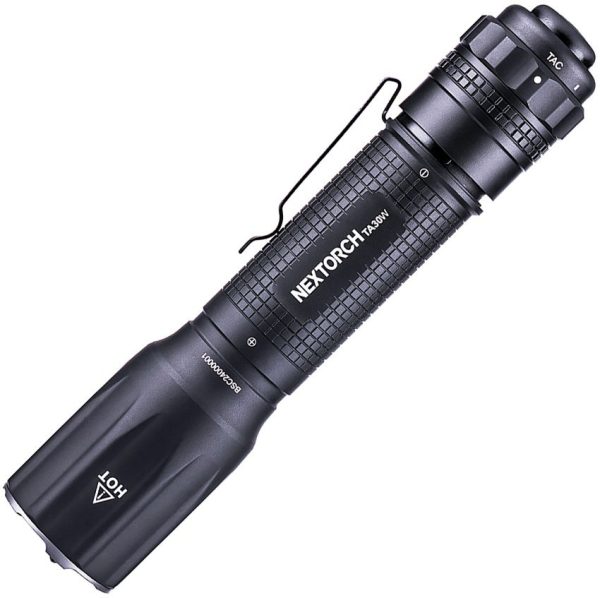 NXTA30W_add_01.jpg Nextorch TA30W Tactical Flashlight 1500 Lumens Black EDC