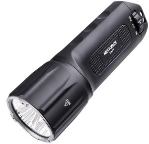 Nextorch TA31 Tactical Flashlight 6000 Lumens Black EDC
