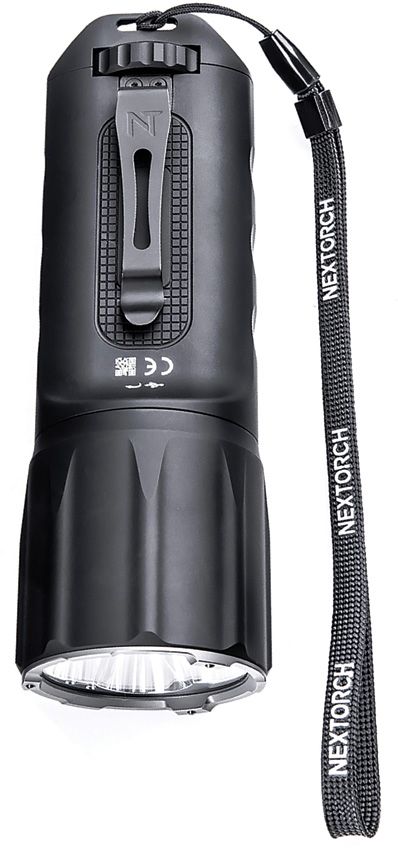 Nextorch TA31 Tactical Flashlight 6000 Lumens Black EDC