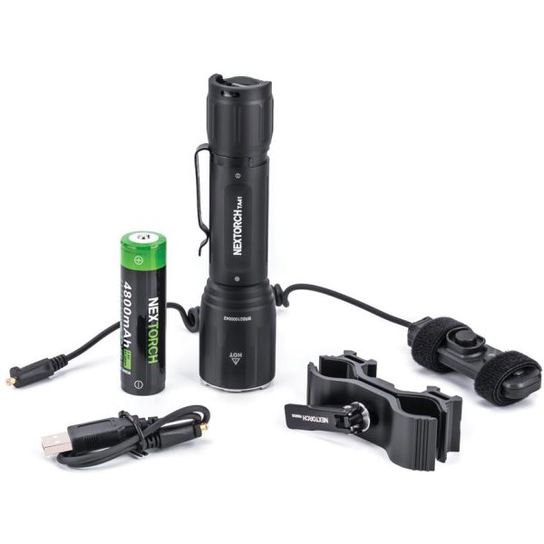 Nextorch TA41 Hunting Set Tactical Flashlight Black 2600 Lumens