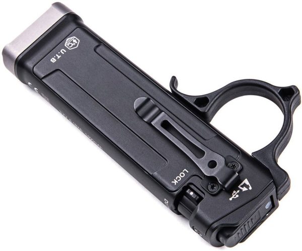 Nextorch TA70 Tactical Flashlight 1300 Lumens Rechargeable Black